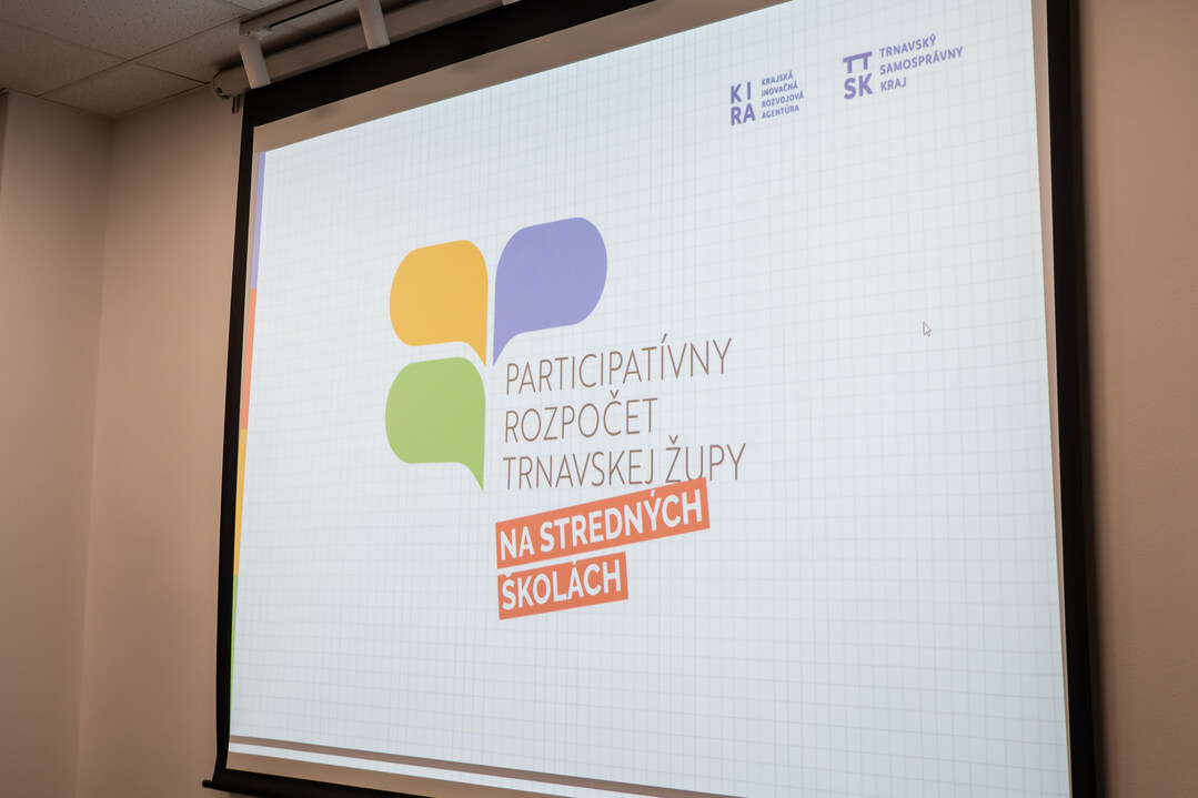 Trnavská župa spustila tretí ročník participatívneho rozpočtu na stredných školách. Zapojilo sa 43 škôl.