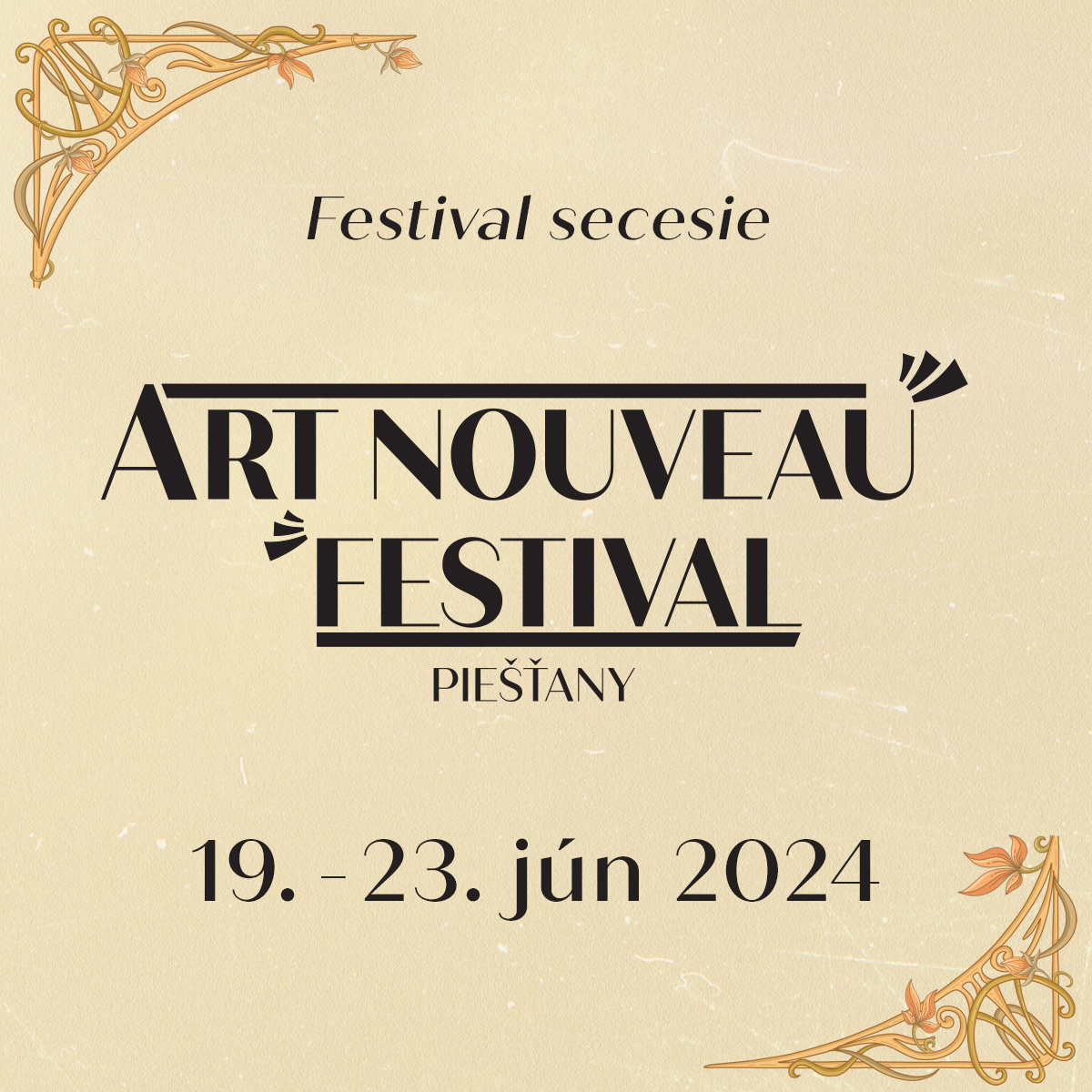 Piešťany budú žiť secesiou, blíži sa Art Novueau Festival
