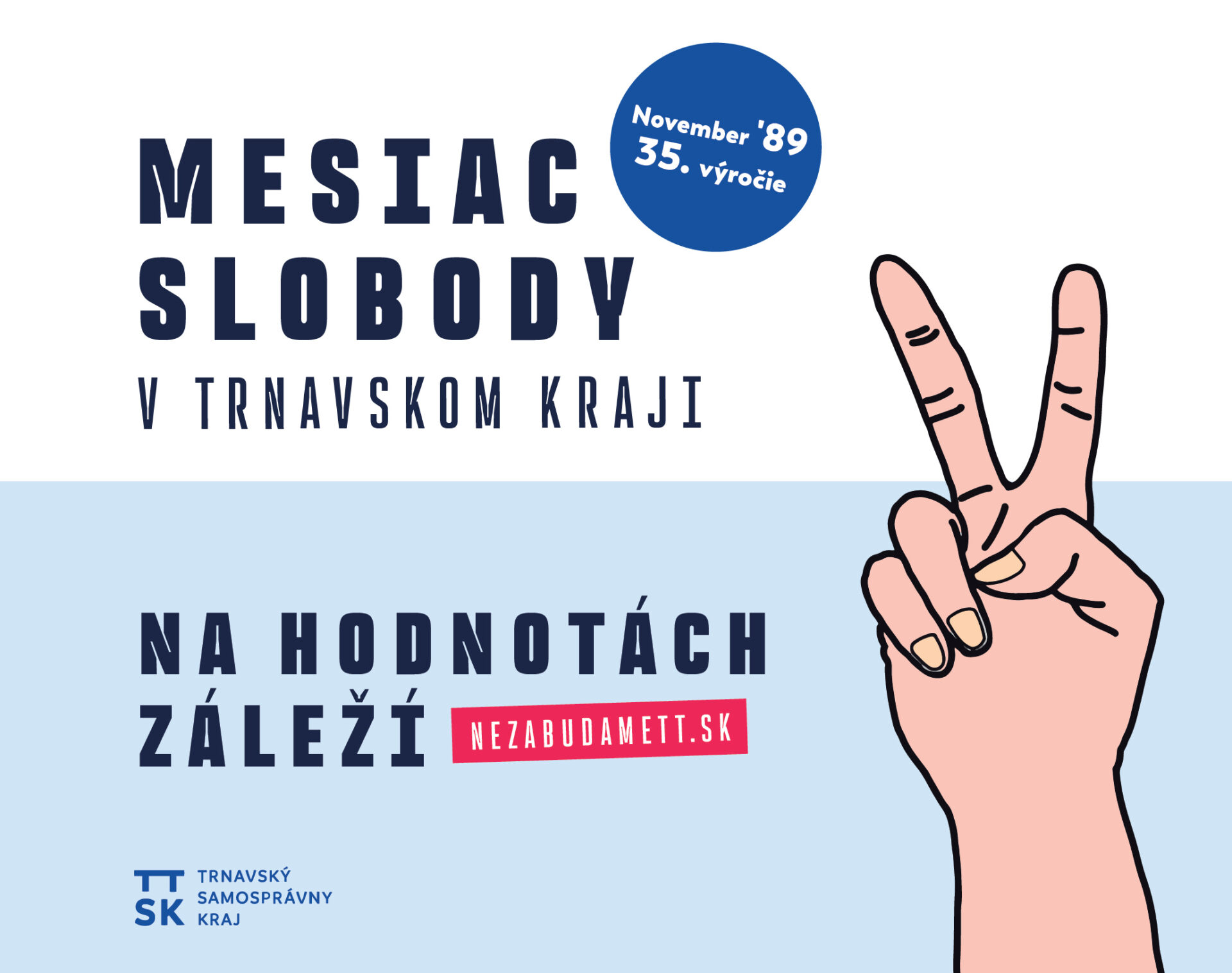 Začína sa Mesiac slobody v Trnavskom kraji, príde aj Timothy Garton Ash