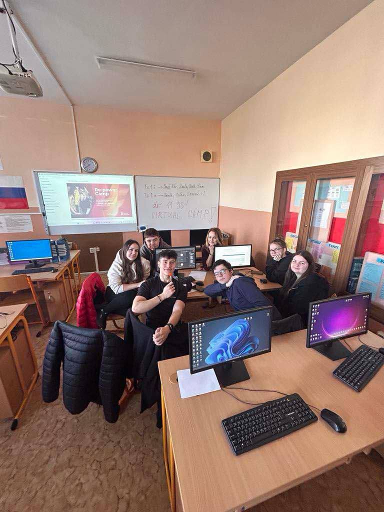 Študenti zo Senice uspeli v súťaži Re-power Virtual Camp
