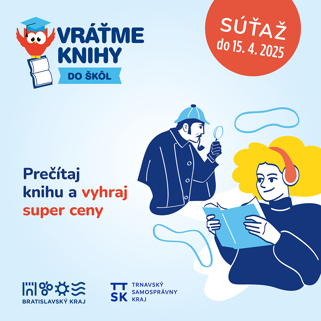 Trnavský kraj sa opäť zapojil do čitateľskej súťaže, ktorá motivuje deti čítať aj písať