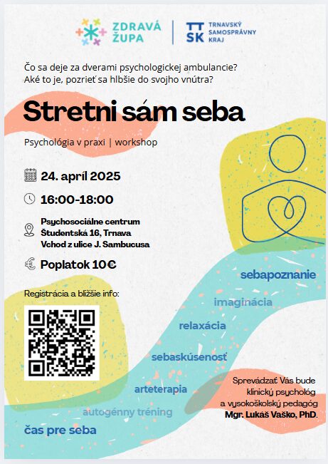 Navštívte workshop o psychológií v praxi