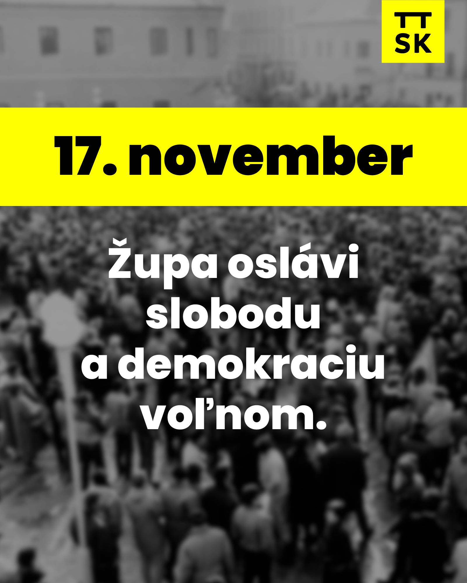 Trnavský kraj si pripomenie hodnoty slobody a odvahy, župný úrad aj organizácie zostanú 17. novembra zatvorené