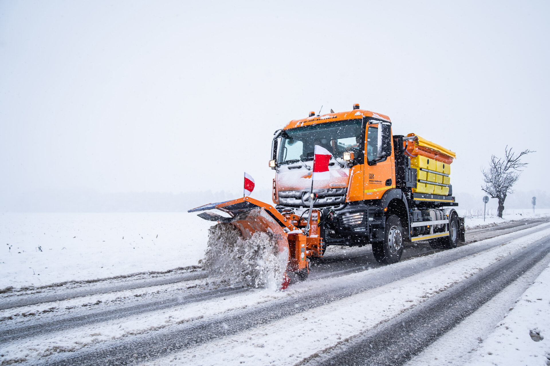 Zima prvých otestuje krajských cestárov na juhu