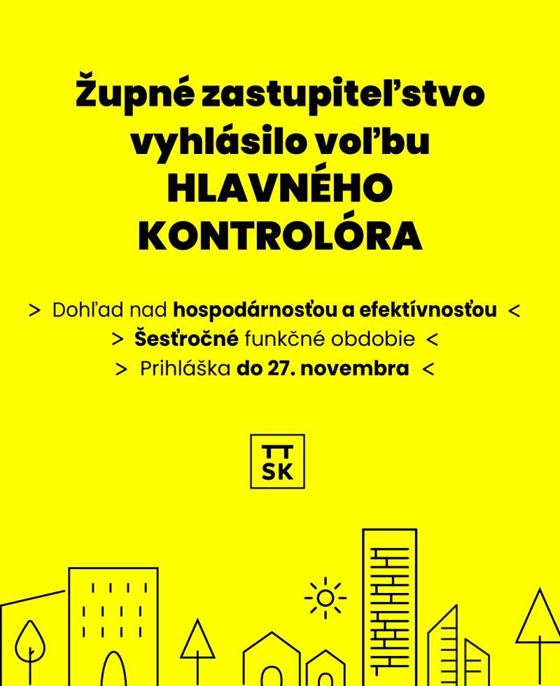 Voľba hlavného kontrolóra je vyhlásená