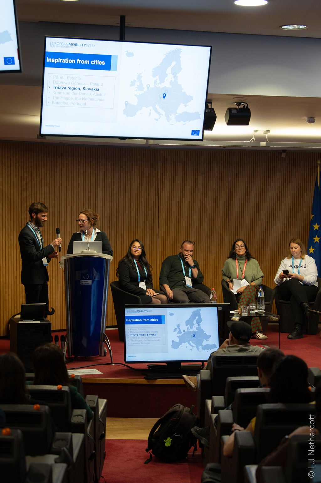 Úspešná reprezentácia župy v Bruseli: Krajská cyklokoordinátorka prezentovala príklady dobrej praxe