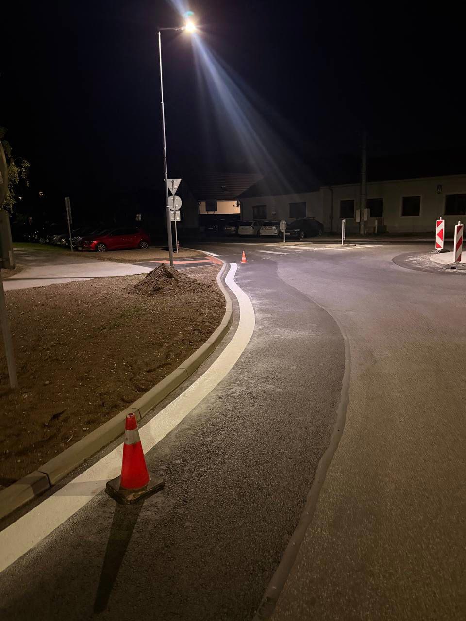 Opravené okružne križovatky v Šamoríne