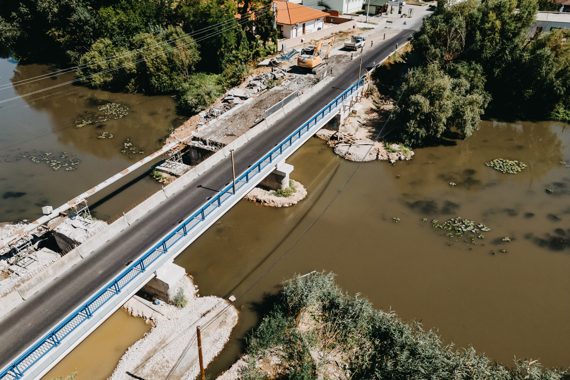 Župa pokračuje v kompletnej rekonštrukcii 62-metrového mosta cez rieku Čierna Voda v Kráľovom Brode