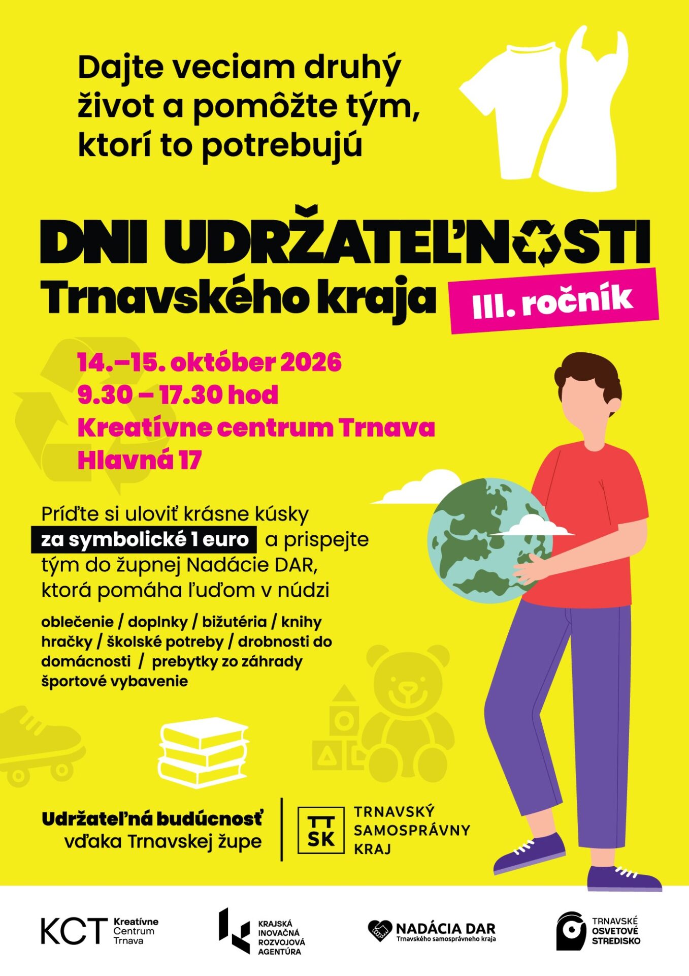 Trnavská župa opäť spája sily pre zelenšiu budúcnosť: Pozývame vás na III. ročník Dní udržateľnosti